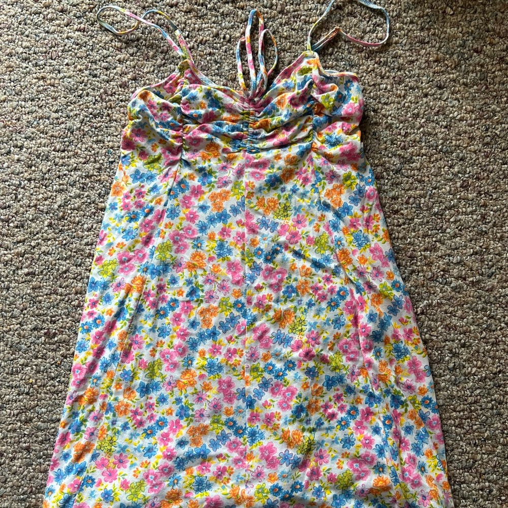 American Eagle Multicolor Floral Dress